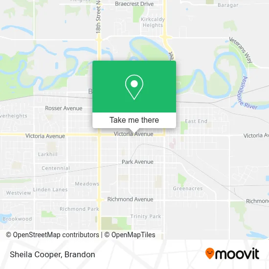 Sheila Cooper map