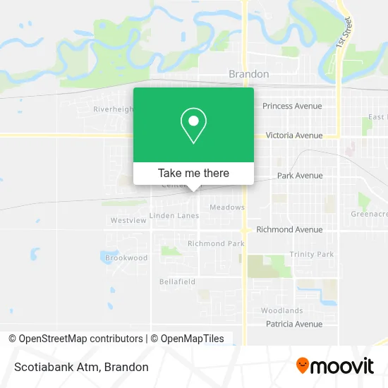Scotiabank Atm map