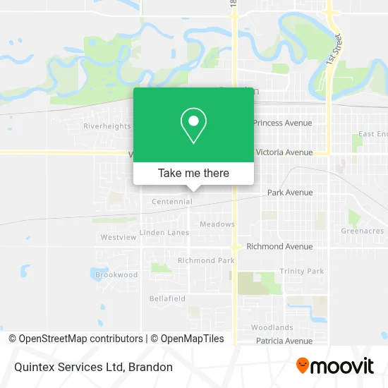 Quintex Services Ltd map