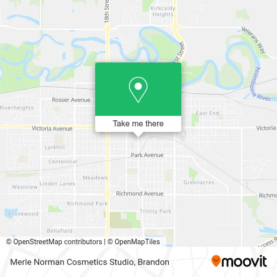 Merle Norman Cosmetics Studio map