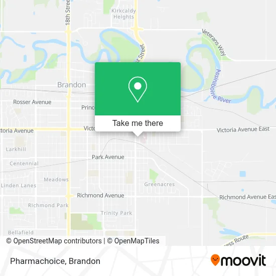 Pharmachoice map