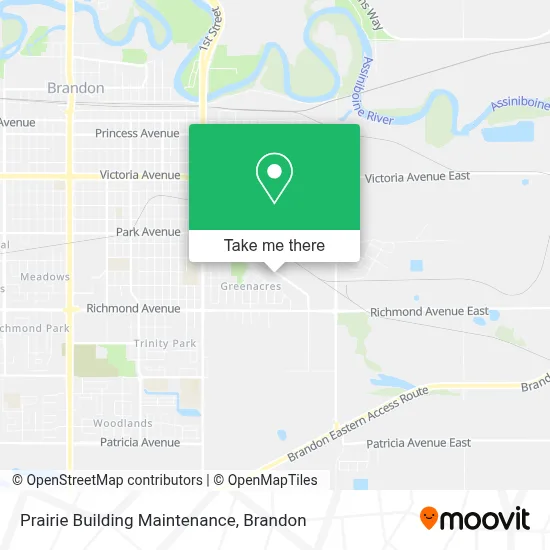 Prairie Building Maintenance map
