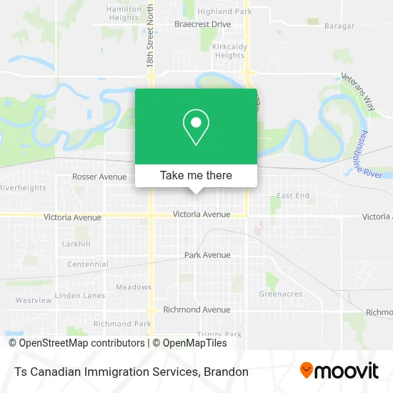 Ts Canadian Immigration Services map