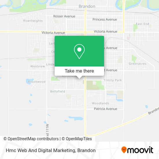 Hmc Web And Digital Marketing map
