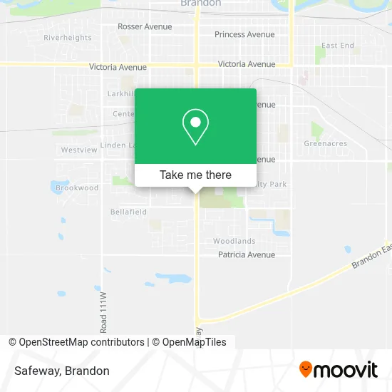 Safeway map