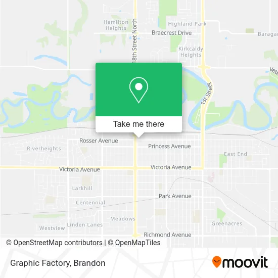 Graphic Factory map
