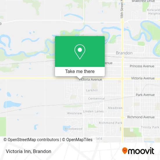 Victoria Inn map