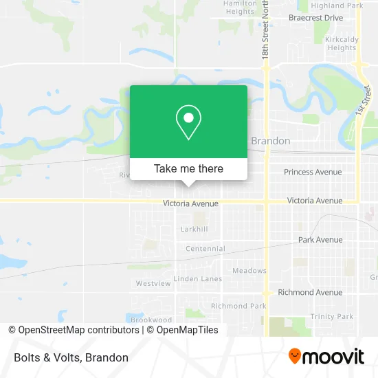 Bolts & Volts map
