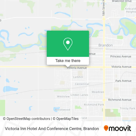 Victoria Inn Hotel And Conference Centre map