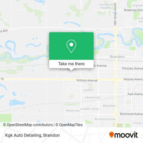 Kgk Auto Detailing map