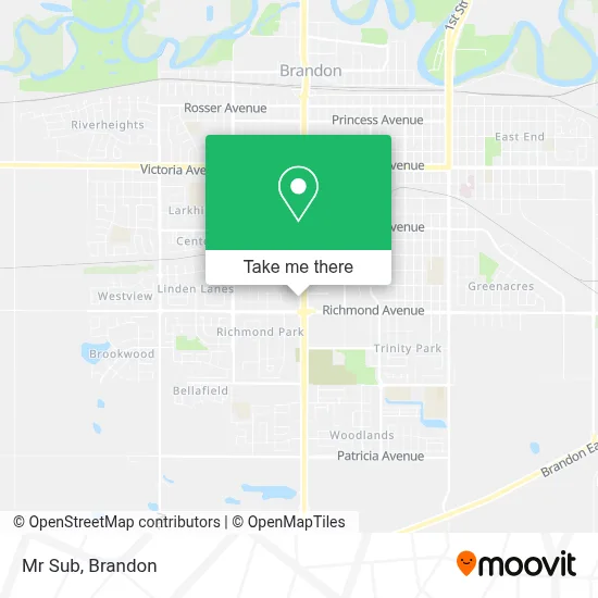 Mr Sub map