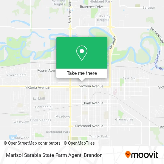 Marisol Sarabia State Farm Agent map