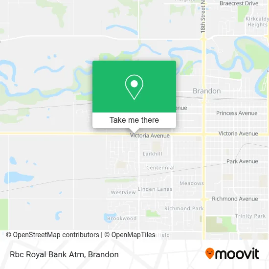 Rbc Royal Bank Atm map
