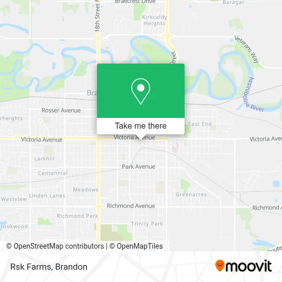 Rsk Farms map