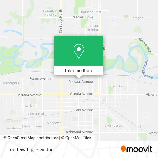 Treo Law Llp map