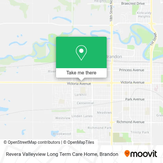 Revera Valleyview Long Term Care Home map