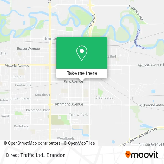Direct Traffic Ltd. map