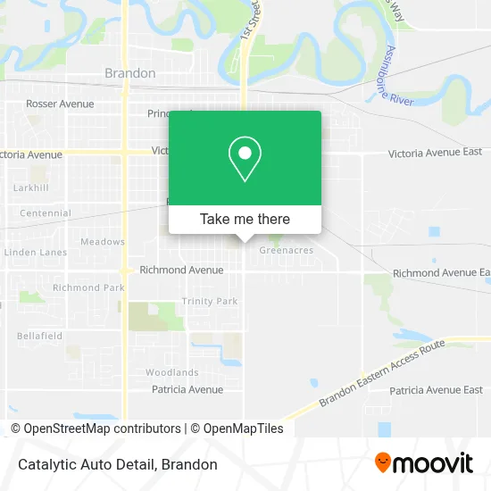 Catalytic Auto Detail map