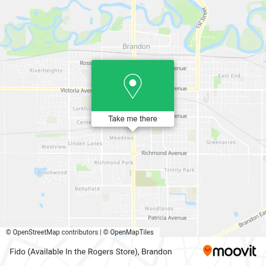 Fido (Available In the Rogers Store) map
