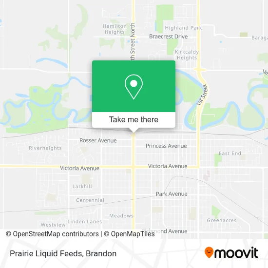 Prairie Liquid Feeds map