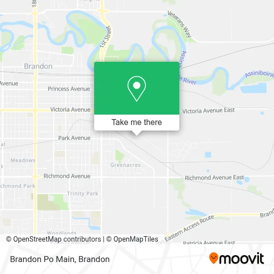 Brandon Po Main map