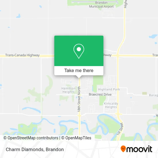 Charm Diamonds map