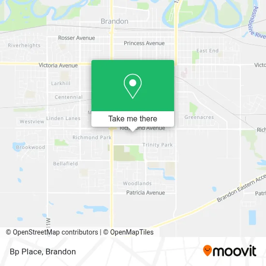 Bp Place map