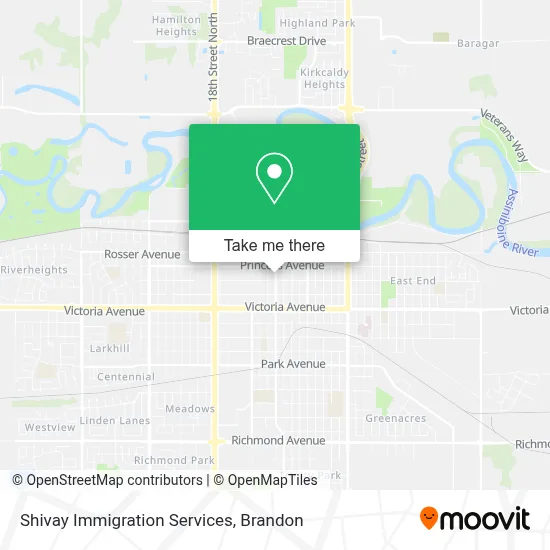 Shivay Immigration Services map
