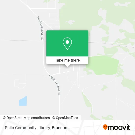 Shilo Community Library map