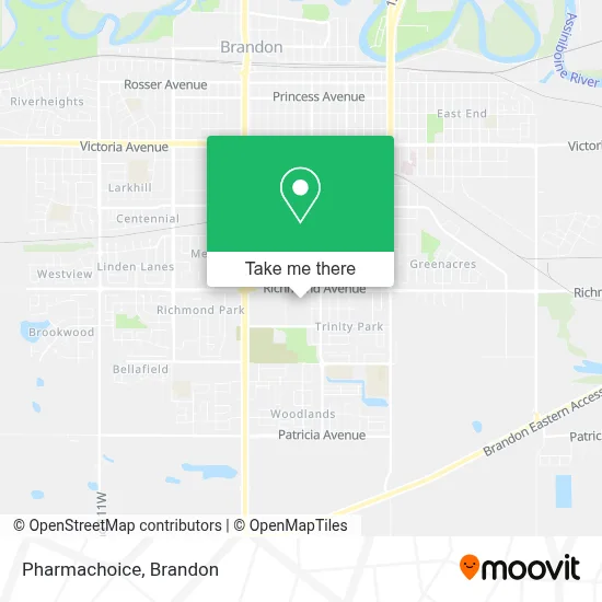 Pharmachoice map