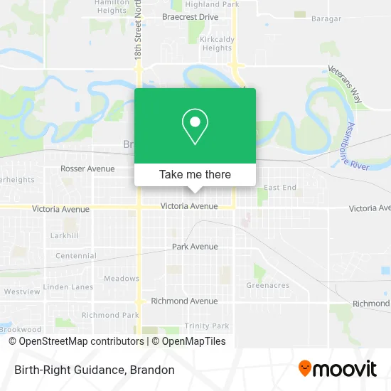 Birth-Right Guidance map