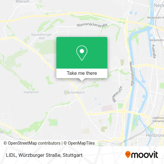 Карта LIDL, Würzburger Straße