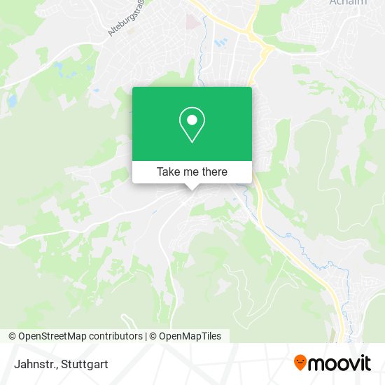 Jahnstr. map