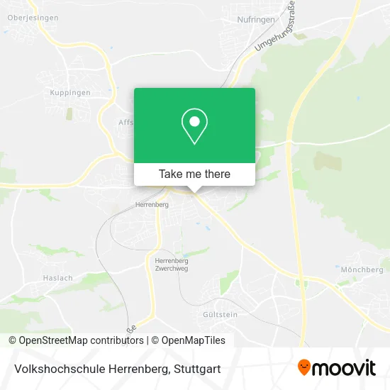 Карта Volkshochschule Herrenberg