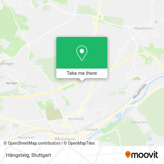 Карта Hängsteig