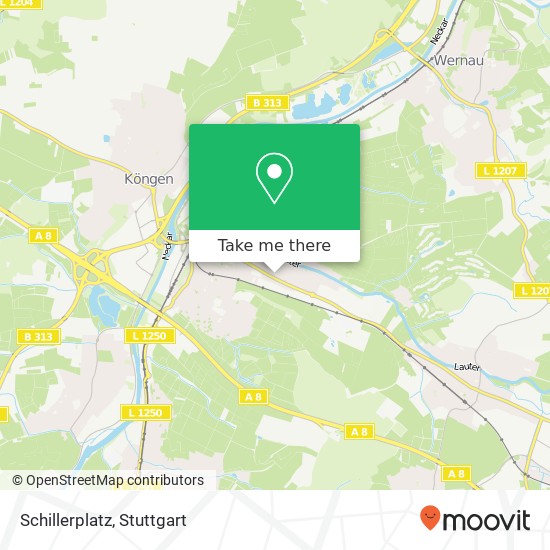 Schillerplatz map