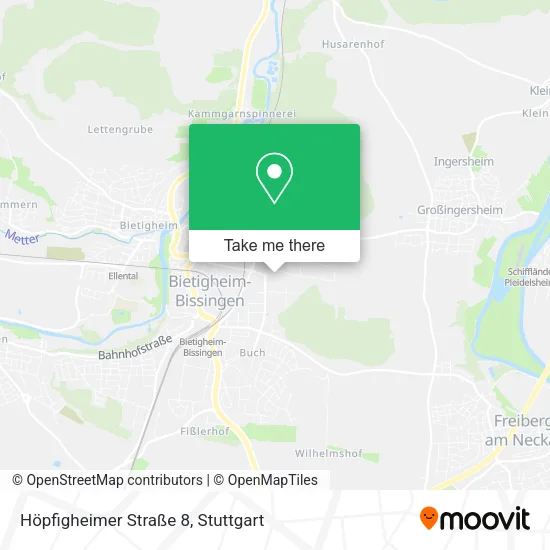 Карта Höpfigheimer Straße 8