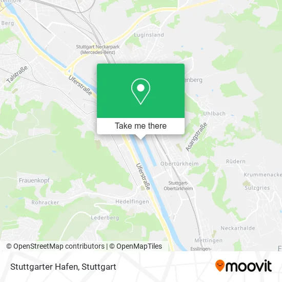 Карта Stuttgarter Hafen