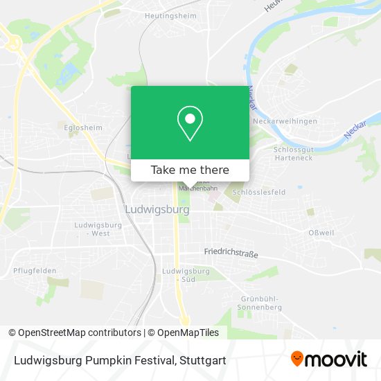 Карта Ludwigsburg Pumpkin Festival