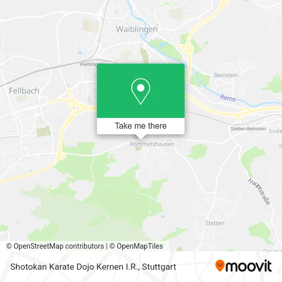 Карта Shotokan Karate Dojo Kernen I.R.