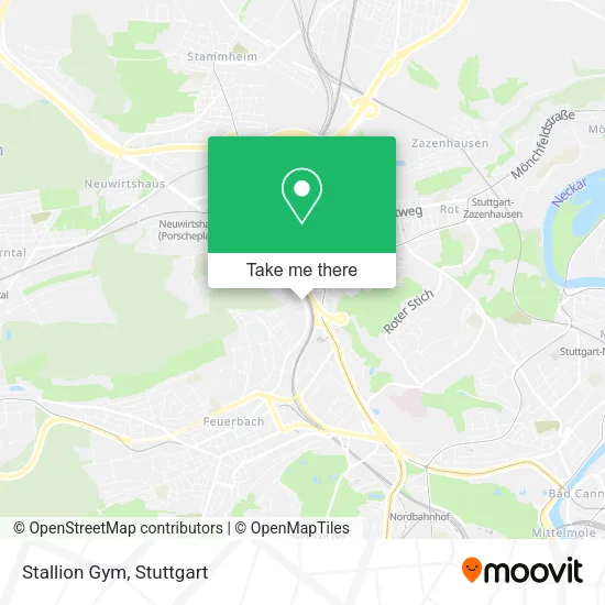 Карта Stallion Gym