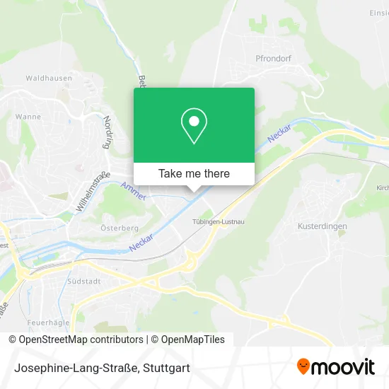 Карта Josephine-Lang-Straße