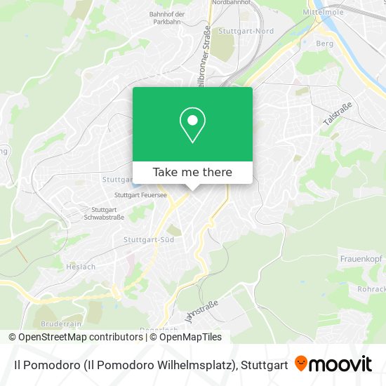 Il Pomodoro (Il Pomodoro Wilhelmsplatz) map