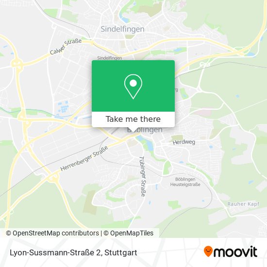 Карта Lyon-Sussmann-Straße 2