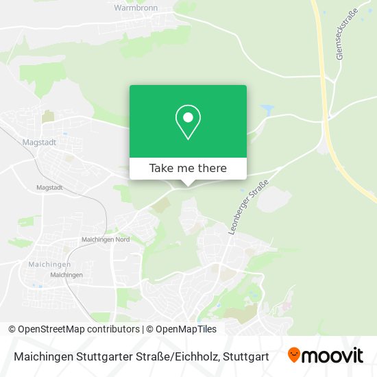 Maichingen Stuttgarter Straße / Eichholz map