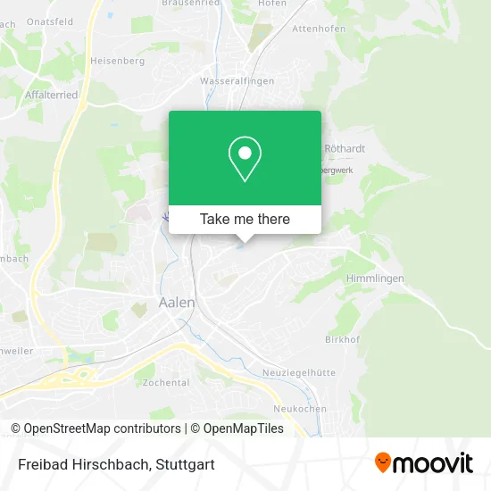 Карта Freibad Hirschbach