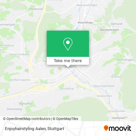 Enjoyhairstyling Aalen map