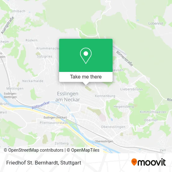 Карта Friedhof St. Bernhardt