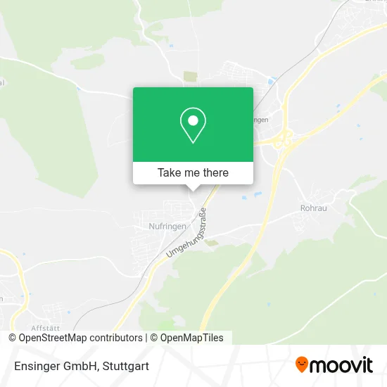 Ensinger GmbH map