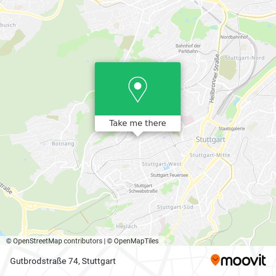 Gutbrodstraße 74 map
